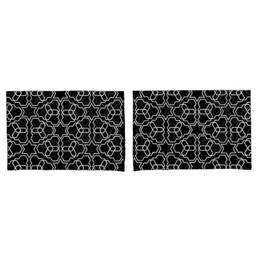 Islamic Geometric Pattern Design Arabic Kussensloop (Voorkant-Set)