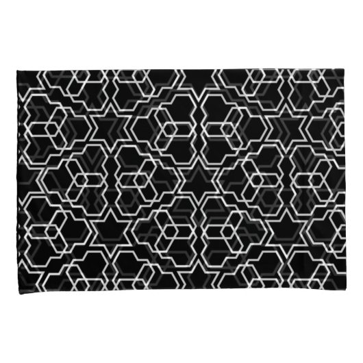 Islamic Geometric Pattern Design Arabic Kussensloop (Voorkant-Rechts)