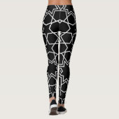 Islamic Geometric Pattern Design Arabic Leggings (Achterkant)