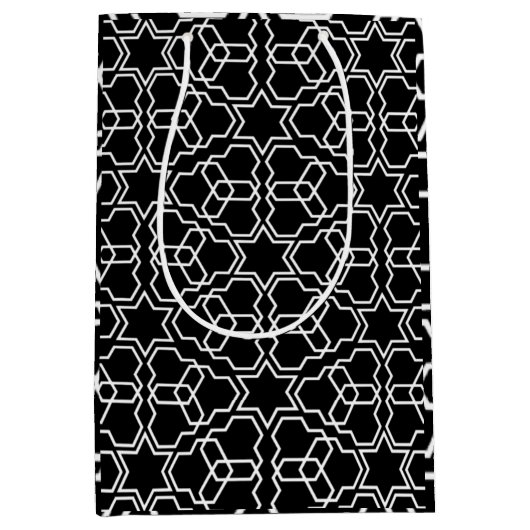 Islamic Geometric Pattern Design Arabic  Medium Cadeauzakje (Voorkant)