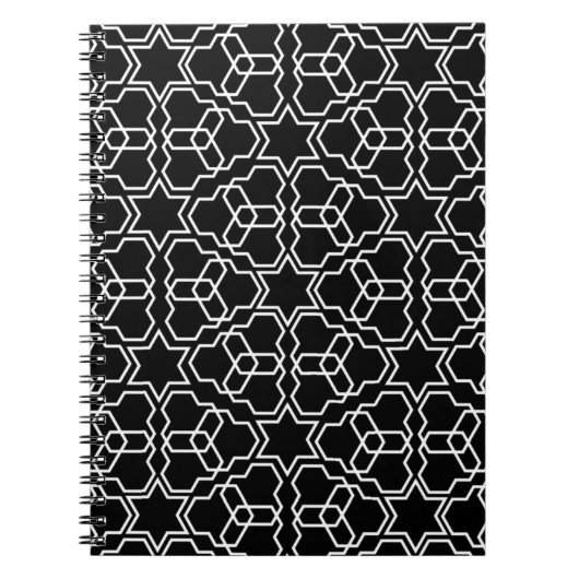 Islamic Geometric Pattern Design Arabic  Notitieboek (Voorkant)