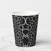 Islamic Geometric Pattern Design Arabic Papieren Bekers (Links)