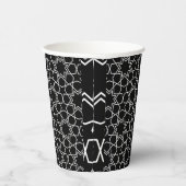 Islamic Geometric Pattern Design Arabic Papieren Bekers (Rechts)