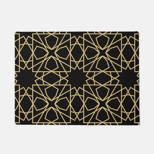 Islamic Geometric Pattern Design  Deurmat (Voorkant)