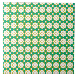 Islamic geometric pattern tile tegeltje