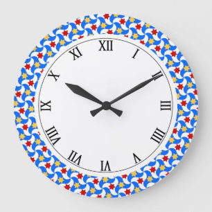 Islamic geometric pattern Wall Clock Grote Klok