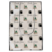 Islamic Gift Bags | Eid, Ramadan Kareem Medium Cadeauzakje (Achterkant)
