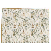 Islamic Gift Bags | Eid, Ramadan Olive Lantern  Groot Cadeauzakje (Achterkant)