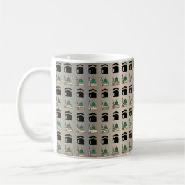 Islamic Gold Mug Kaaba & Masjid Nabawi Koffiemok