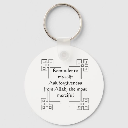 Islamic Keychain (forgiveness) (Voorkant)