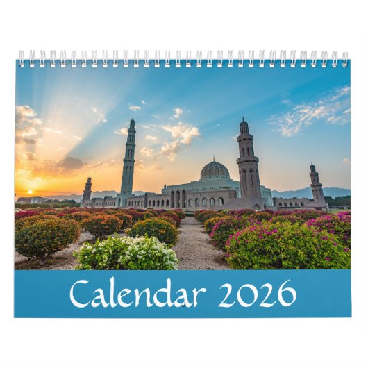 Islamic Landscape 2026 Calendar Kalender (Hoes)