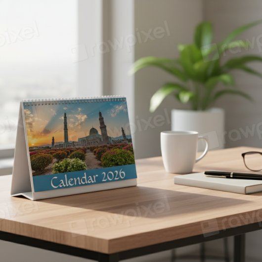 Islamic Landscape 2026 Calendar Kalender