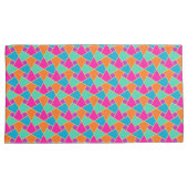 Islamic Mosaic Bright Colors Gold-effect overzicht Kussensloop (Voorkant-Rechts)