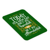 Islamic Muslim Inspirational quote Gift Fridge Magneet (Rechterzijde)