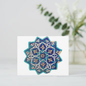 Islamic Pattern Briefkaart (Staand voorkant)