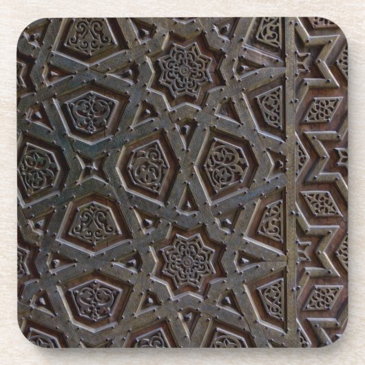 Islamic Pattern Ceramic Tegel Bier Onderzetter (Voorkant)