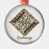 Islamic Temple Architecture Thunder_Cove Metalen Ornament (Voorkant)