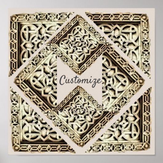 Islamic Temple Architecture Thunder_Cove Poster (Voorkant)