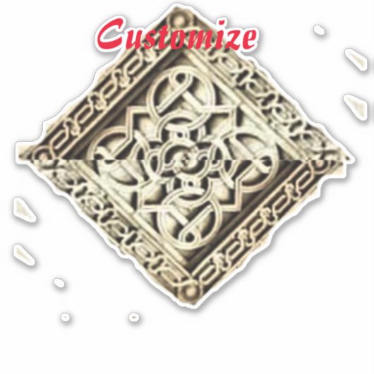 Islamic Temple Architecture Thunder_Cove Sticker (Voorkant)