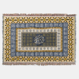 Islamic Wall Art Allah Names Calligraphy Geometric Deken