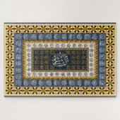 Islamic Wall Art Allah Names Calligraphy Geometric Legpuzzel (Horizontaal)