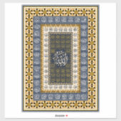 Islamic Wall Art Allah Names Calligraphy Geometric Sticker (Vel)