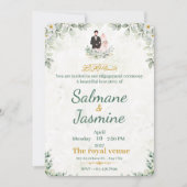 Islamische Inhuldigingsceremonie Moslims Groene Bl Kaart (Voorkant)