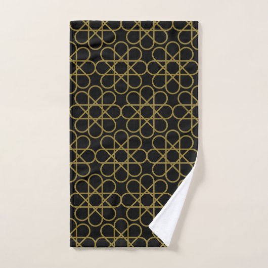 Islamitisch Arabisch Geometrisch Patroon Design Vi Handdoek (Handdoek)