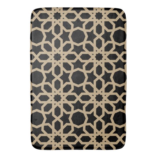 Islamitisch Arabisch Geometrisch Patroonontwerp Ab Badmat (Voorkant Verticaal)