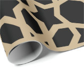 Islamitisch Arabisch Geometrisch Patroonontwerp Ab Cadeaupapier (Rol Hoek)