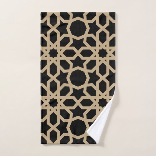Islamitisch Arabisch Geometrisch Patroonontwerp Ab Handdoek (Handdoek)