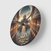 Islamitisch Arabisch kalligraaf schrijven tekst, Ronde Klok (Hoek)