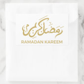 Islamitisch Arabisch Ramadan Kareem Rechthoekige Sticker (Tas)