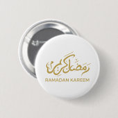 Islamitisch Arabisch Ramadan Kareem Ronde Button 5,7 Cm (Voorkant /achterkant)