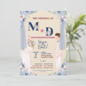 Islamitisch Bewaar de Datum Kaart Aangepast door S (Staand voorkant)