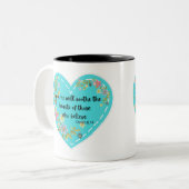 islamitisch citaat tweekleurige koffiemok (Voorkant links)