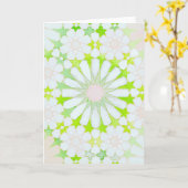 Islamitisch de meetkundewenskaart van "Daisy Kaart (Gele Bloem)