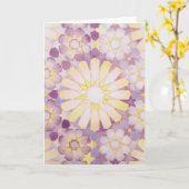 Islamitisch de meetkundewenskaart van de kaart (Gele Bloem)