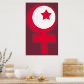 islamitisch feminisme poster (Keuken)