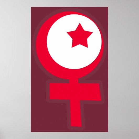 islamitisch feminisme poster (Voorkant)
