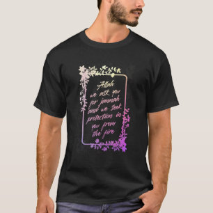 Islamitisch Gebed Koran Allah T-shirt