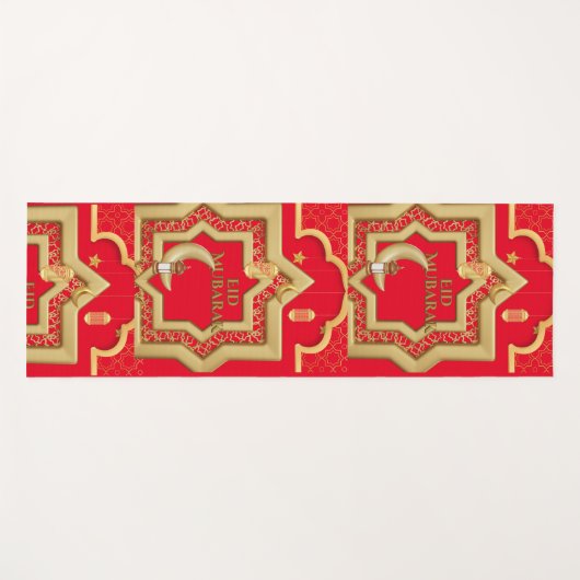 Islamitisch gebed yogamat (Voorkant (horizontaal))