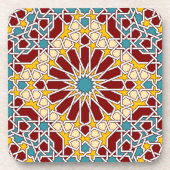 Islamitisch geometrisch onderzetter (Voorkant)