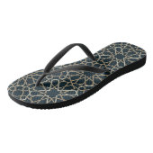 Islamitisch Geometrisch Patroon Abstract Teenslippers (Schuin)