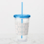 Islamitisch geometrisch patroon acryl drinkbeker (Rechts)