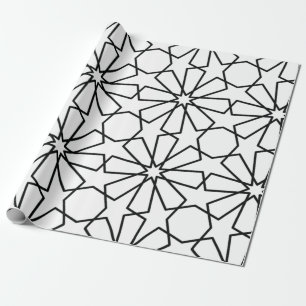 Islamitisch Geometrisch Patroon Arabisch Ontwerp Cadeaupapier