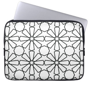 Islamitisch Geometrisch Patroon Arabisch Ontwerp Laptop Sleeve
