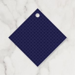 Islamitisch geometrisch patroon bedankjes labels