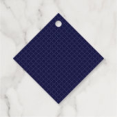 Islamitisch geometrisch patroon bedankjes labels (Achterkant)