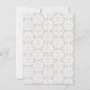 Islamitisch geometrisch patroon bedankkaart